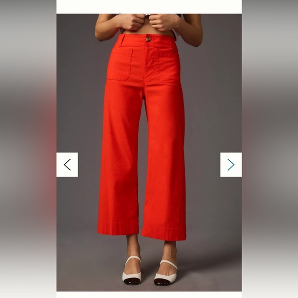 COPY - Anthropologie Maeve Colette Wide Leg Pants - Picture 3 of 11